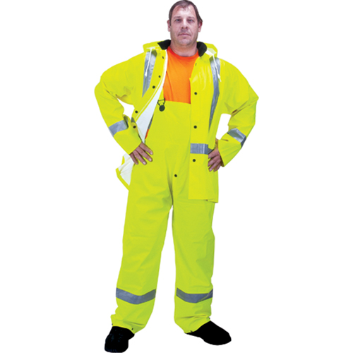 Imperm&eacute;able pour la circulation de premi&egrave;re qualit&eacute; RZ900, Polyester/PVC, Moyen, Jaune lime O-Max