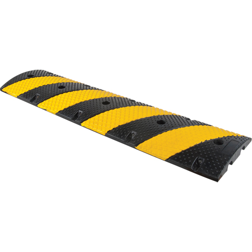 Speed Bump, Rubber, 4' L x 11-3/4" W x 2" H O-Max