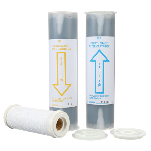 3M Replacement Filter Kit, 50 CFM Capacity O-Max