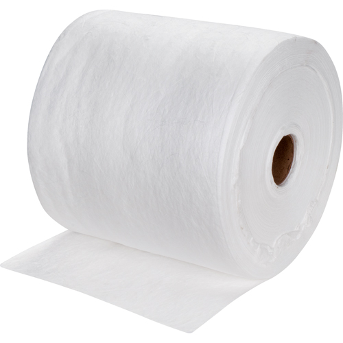 Rouleaux absorbants souffl&eacute;es de premi&egrave;re qualit&eacute;, Poids moyen, 150' lo x 15" la, Absorption 20 gal. O-Max