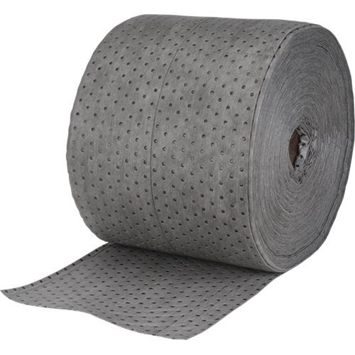 Absorbants pour zones de circulation &eacute;lev&eacute;e, Lourd, 150' lo x 15" la, Absorption 30 gal. O-Max