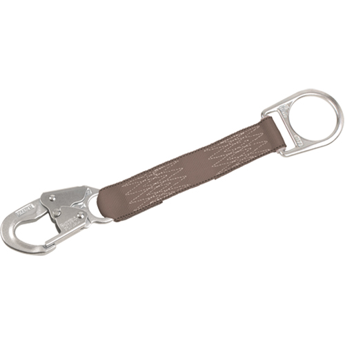 Protecta Pro 18" D-Ring Extension, D-Ring, Temporary Use O-Max