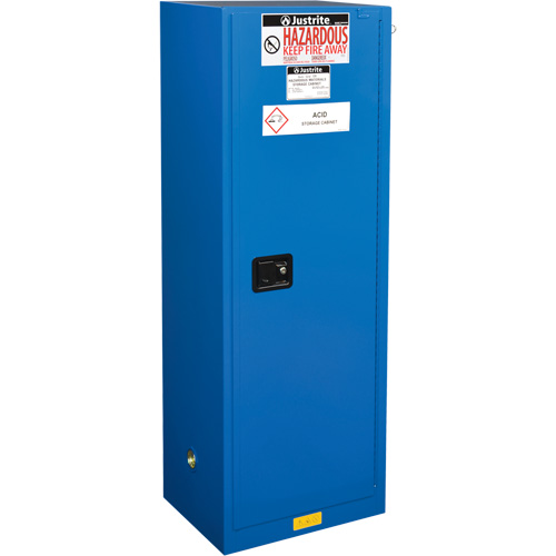 Armoires compacte pour rangement de mati&egrave;res dangereuses Sure-Grip Ex, 12 gal., 23,25" x 35" x 18" O-Max