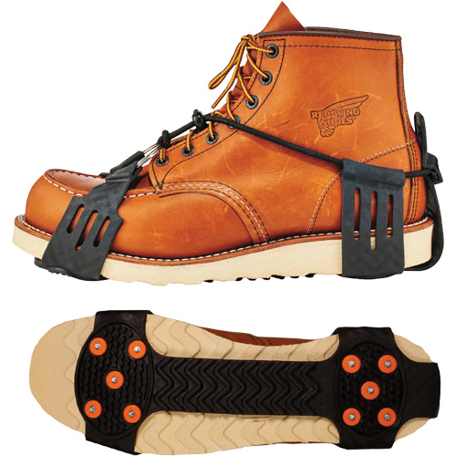 Trex 6310 Adjustable Slip-On Ice Cleats, Carbon Steel, Stud Traction, Medium O-Max
