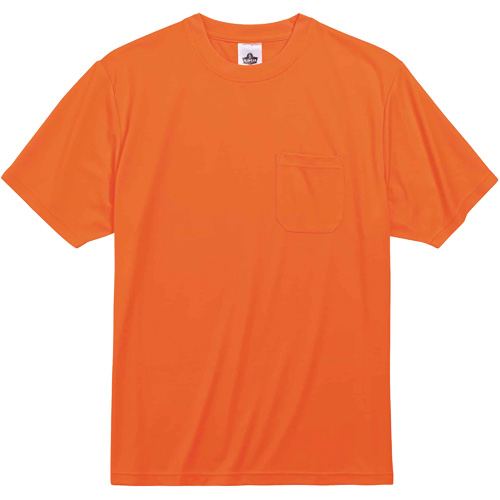 Chandail non certifi&eacute; GloWear 8089, Polyester, Petit, Orange haute visibilit&eacute; O-Max