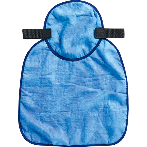 Chill-Its&reg; 6717CT Cooling Hardhat Pad & Neck Shade, Blue O-Max