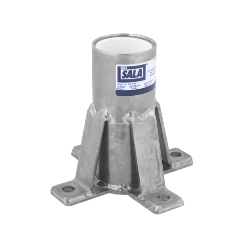 DBI-SALA&reg; Advanced Floor-Mount Sleeve Davit Base O-Max