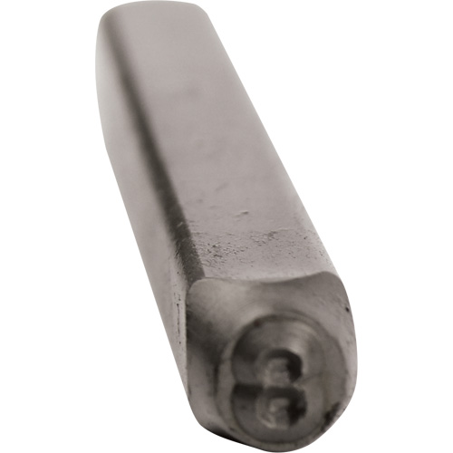 Individual Standard General Purpose Steel Hand Stamp Pieces, # 8, 3/16" O-Max