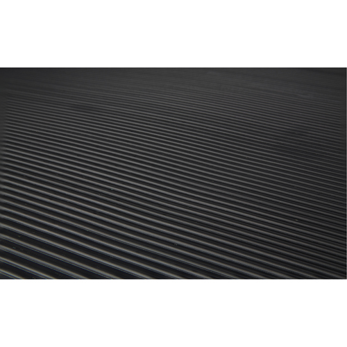 Tapis KleenSweep No 391, Couloir, 3' x 105' x 1/8", Noir O-Max