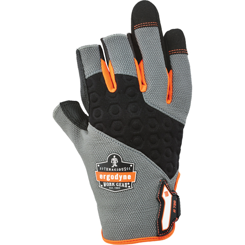 ProFlex&reg; 720 Heavy-Duty Framing Gloves, Small, Synthetic Palm, Hook & Loop Cuff O-Max