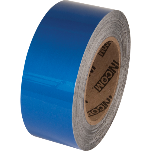 Tuff Mark&reg; Floor Marking Tape, 2" x 100', Polyester, Blue O-Max