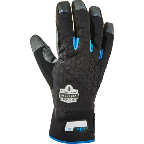ProFlex&reg; 817 Reinforced Thermal Utility Gloves, Suede Palm, Size Small O-Max
