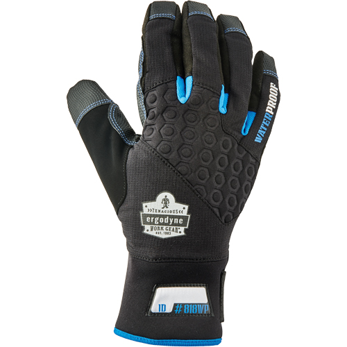 ProFlex&reg; 818WP Performance Thermal Waterproof Utility Gloves, Polyurethane Palm, Size Small O-Max