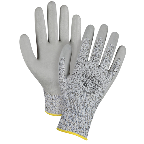 Gants &eacute;lastiques sans coutures r&eacute;sistants &agrave; la coupe, Taille T-Grand/10, Calibre 13, Rev&ecirc;tement Mousse de nitrile, Enveloppe en PEHP, ANSI/ISEA 105 niveau 2/EN 388 niveau 3 O-Max