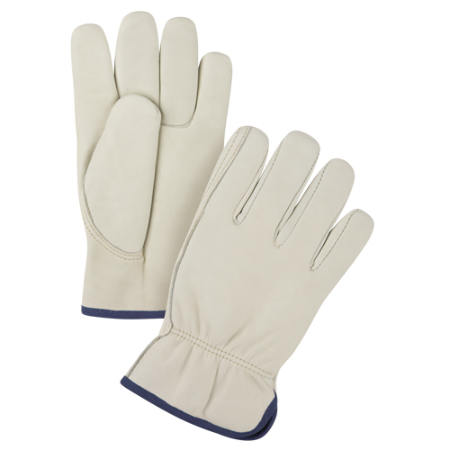 Premium Driver's Gloves, X-Large, Grain Cowhide Palm O-Max