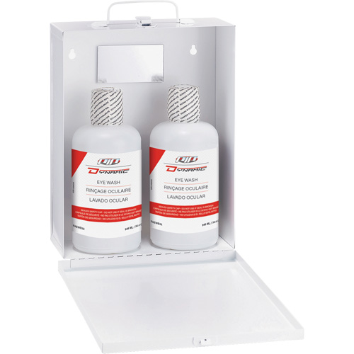 Douche oculaire avec solution isotonique Dynamic, Double O-Max