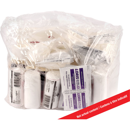Dynamic First Aid Kit Refill, Meets CSA Z1220-17 Type 3 High-Risk Environment, Large (51-100 Workers), Class 1 O-Max