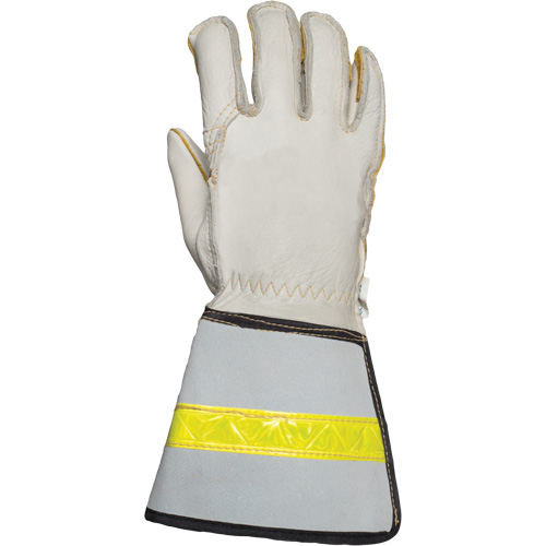 Linemans Glove, Small, Grain Cowhide Palm O-Max