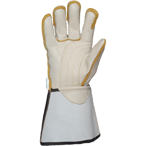 Linemans Glove, Small, Grain Cowhide Palm O-Max