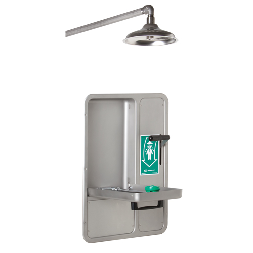 Douche et douche oculaire/faciale, Montage au plafond O-Max