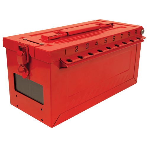 Small Group Lock Box, Red O-Max