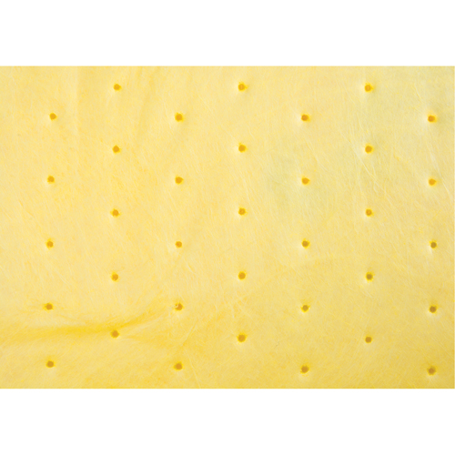 Rouleaux d'avertissement de premi&egrave;re qualit&eacute; - absorbants haute visibilit&eacute;, Lourd, 150' lo x 24" la, Absorption 37,6 gal. O-Max