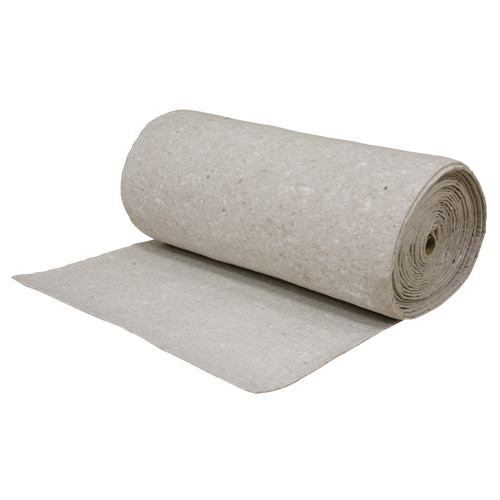Rouleau Polyback Husky Spilltration, Lourd, 100' lo x 64" la, Absorption 176 gal. O-Max