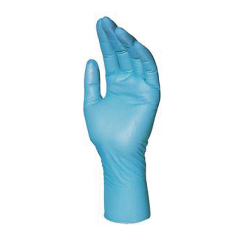 Gants jetables Solo Ultra 997, T-Grand, Nitrile, 4 mils, Sans poudre, Bleu O-Max