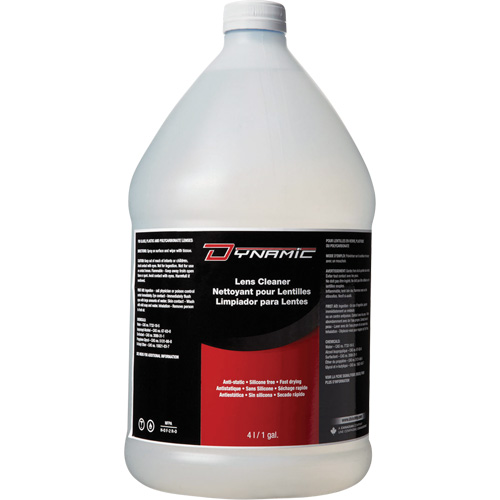 Solution antibu&eacute;e pour nettoyer les lentilles Dynamic, 4 L O-Max