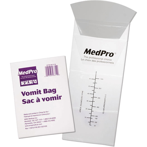Sacs pour v&ocirc;missure Medpro O-Max