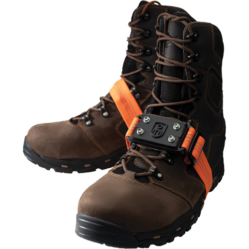 Mid-Cleat Traction Device, Steel, Stud Traction, One Size O-Max