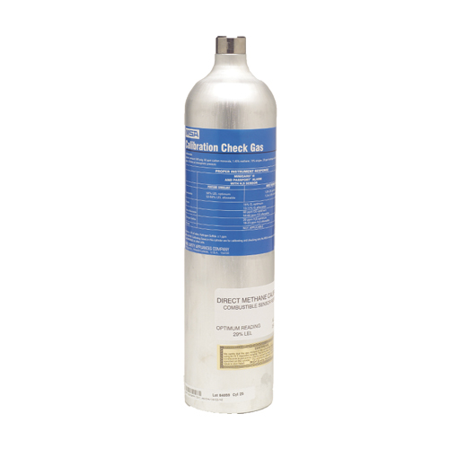Bouteille de gaz pour test d'&eacute;talonnage, 4 M&eacute;lange de gaz, CH4/CO/H2S/O2, 58 litres O-Max