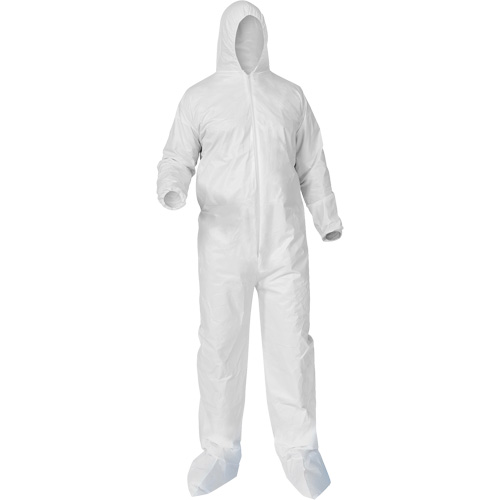 Combinaisons Kleenguard A35, 2T-Grand, Blanc, Micropore O-Max