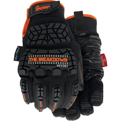 91051 The Breakdown Gloves, Size Medium, PVC Coated, Cutshield Shell, ANSI/ISEA 105 Level 4 O-Max