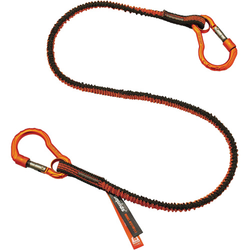 Squids&reg; 3110F(x) Tool Lanyard, Bungee, Dual Carabiner O-Max