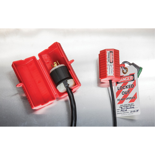 Dispositif de verrouillage Stopout StopPlug, Type Prise O-Max