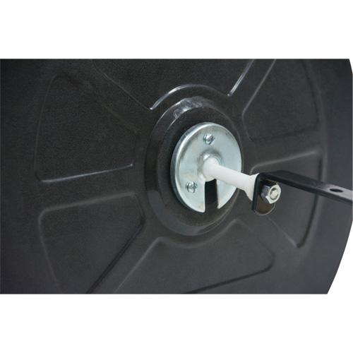 Roundtangular Convex Mirror with Bracket, 12" H x 18" W, Indoor/Outdoor O-Max