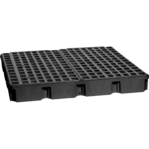 Plateforme de d&eacute;versement modulaire, Capacit&eacute; de d&eacute;versement 60,5 gal. US, 51,5'' x 51,5'' x 6,5" O-Max