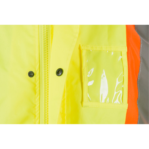 RZ1000 Rain Suit, Polyester, Small, High Visibility Lime-Yellow O-Max
