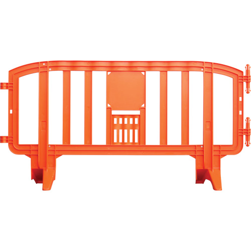 Movit Barricade, Interlocking, 78" L x 39" H, Orange O-Max