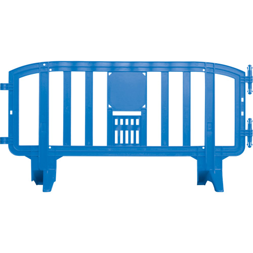 Movit Barricade, Interlocking, 78" L x 39" H, Blue O-Max