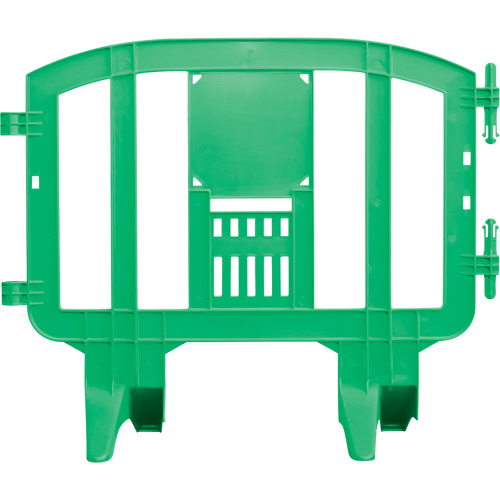 Barricade Minit, Emboîtables, 49" lo x 39" h, Vert O-Max