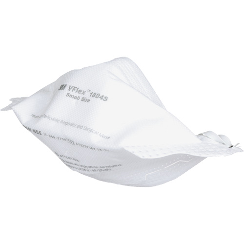 VFlex Healthcare Particulate Respirator and Surgical Mask, N95, NIOSH Certified, Small O-Max