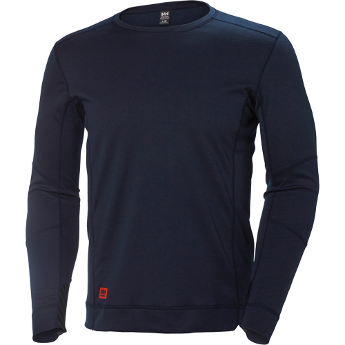 Lifa&reg; Max Moisture-Wicking Crewneck Undershirt, Men's, 2X-Large, Navy Blue O-Max