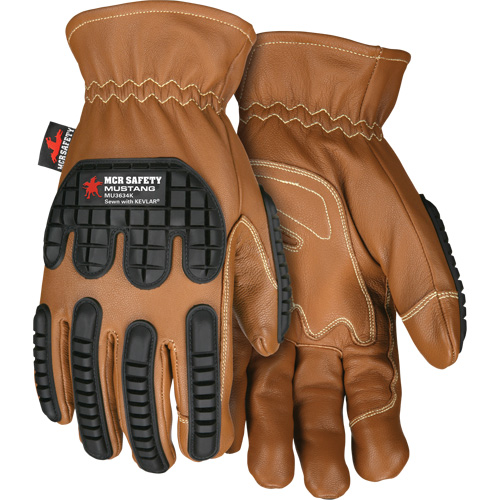 Arc-Flash Gloves, Medium, 9.5" L, 61.4 cal/cm², Level 4, NFPA 70E O-Max