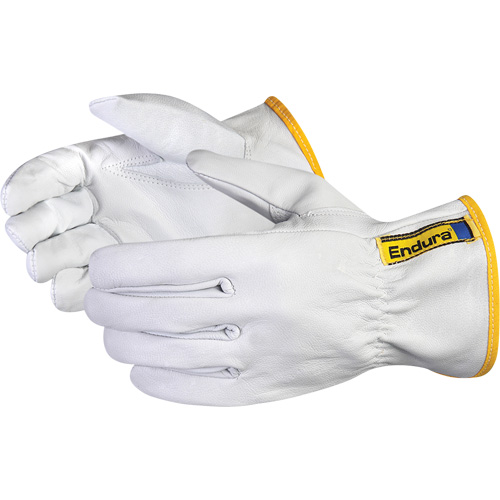 Gants de conducteur Endura, Petit, Paume en Cuir fleur de ch&egrave;vre O-Max