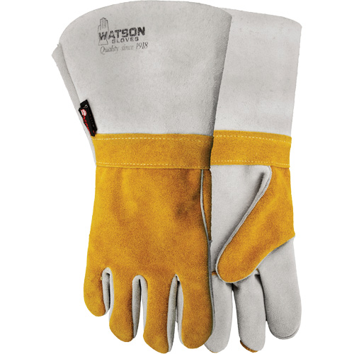 Gants de soudage 1034 Wopper, Cuir de vache refendu, Taille 10 O-Max