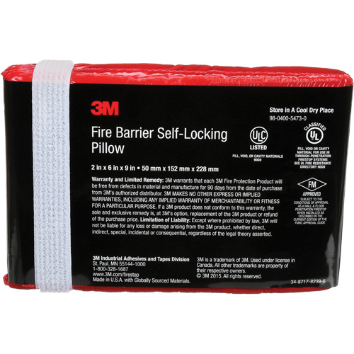 Fire Barrier Self-Locking Pillow O-Max