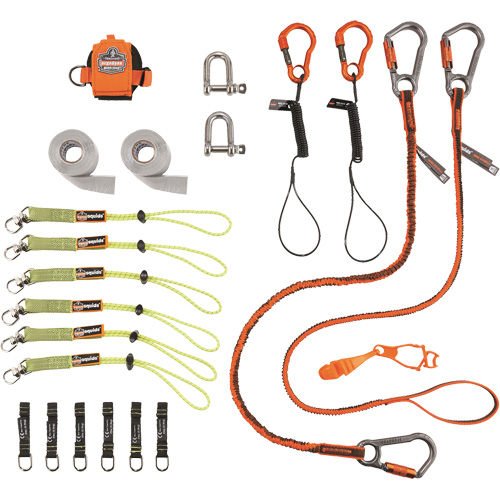 Squids&reg; 3187 Scaffolder's Tool Tethering Kit O-Max
