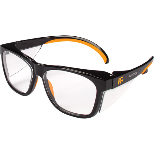 KleenGuard Safety Glasses, Clear Lens, Anti-Reflective, ANSI Z87+ O-Max